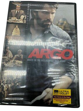 Argo DVD 2012 Movie Ben Affleck Directed Based On Declassified True Story READ